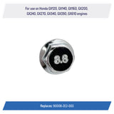 Recoil Starter Bolts 6x10 for Select Honda GX Series Engines - 90008-ZE2-003