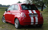 Kit de rayures de course double Fiat 500