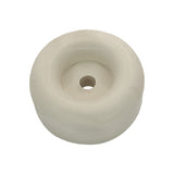 Cargo Trailer Ramp Door Replacement White Rubber Bumper 2.5" Round