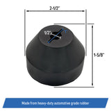 Rubber Winch Line Stopper, Synthetic Cable or Rope Line Saver Compatible with Jeep, ATV, UTV, ORV winches