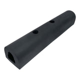 Rubber Bumper Strip, Universal 10" x 2" x 2" inch - Protection Guard for Delivery Van, Work Truck, Trailer, Loading Dock, Rear Fender