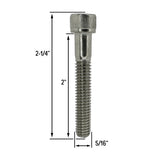 SBF Stainless Steel Intake Manifold Bolt Kit for Ford V8 Small Block - 260, 289, 302, 5.0L