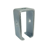 Channel Trolley Track Hanger Bracket for All 1-5/8" Strut Channel - Intermediate Support, Heavy Duty, Electro-Galvanized