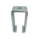 Channel Trolley Track Hanger Bracket for All 1-5/8" Strut Channel - Intermediate Support, Heavy Duty, Electro-Galvanized