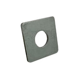 1-5/8" Square Washer Plate, Strut Channel Bearing Plate - Heavy Duty, Zinc Plated Steel