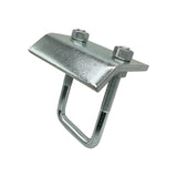 Strut to Beam Clamp with Square U-Bolt and Nuts, 13/16" - 1-5/8" Channel