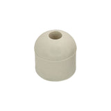 Screw On White Rubber Bumpers for Shed Doors, Sliding Door & Cabinets - 1" x 1"