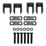 Single Axle Trailer Double Eye Leaf Spring Suspension Hanger Kit - 3,500-7,000 lbs