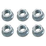 Spindle Blade Hex Nuts for MTD Cub Cadet Zero-Turn Mower - 912-0417, 912-0417A, 712-0417A, 712-0417 - (6 Pack)