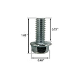 Spindle Bolt Kit Replacement for Cub Cadet, MTD, Troy-Bilt 710-1260A, 710-0650, 710-04484, Toro 112-0395