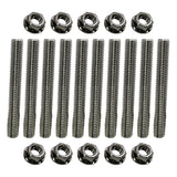 Stainless Exhaust Manifold Stud Kit for Ford 6.8L V10 - One or Two Sides