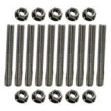 Stainless Exhaust Manifold Stud Kit for Ford 6.8L V10 - One or Two Sides