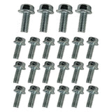 Stainless Steel Oil Pan Bolt Kit for Chevy and Ford Small Block V8 Engines - SBC & SBF (22 pcs)