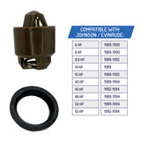 Thermostat and Seat Assembly for Johnson Evinrude Outboard - 432759, 433379