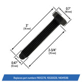 Torsion Bar Adjuster Bolts Compatible with Silverado, Suburban, Avalanche, Tahoe, Express, Sierra, Jimmy, Escalade - 11612276