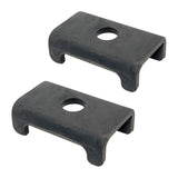 Trailer Axle Spring Perch Seats 2" Square Tube Mount Pad, Steel Weld On, 3500, 5200, 6000 & 7000 lb