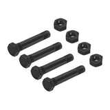 Trailer Leaf Spring Shackle 9/16" -18 x 3" Bolt & Lock Nut Set for 1-3/4" Wide Leaf Springs