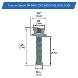 Transmission Pan Bolt Set for Chevrolet GM - 6L80E, 6L90E, 8L80E, 8L90E, 10L80E, 10L90E (18pk)