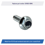 Transmission Pan Bolt Set for Chevrolet GM - 6L80E, 6L90E, 8L80E, 8L90E, 10L80E, 10L90E (18pk)