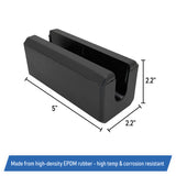 Transom Saver Support for Single Ram Wedge Outboard Motor Engine - Universal