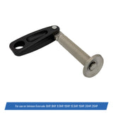 Transom Clamp Bracket Thumb Screw Kit Assembly 16mm for Mercury Outboard 6-25HP - 10-92767A3