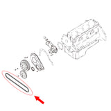V Belt for MerCruiser Quicksilver 3.0L Alpha I, TKS, MPI EC - 57-862054Q
