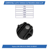 VST Fuel Filter for Yamaha 2000 & Up, 115-225HP 4-Stroke Outboards - 68V-13915-00, 18-79903