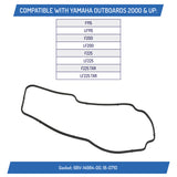 Vapor Separator Float Chamber Gasket for Yamaha 2000 & Up, 115-225HP 4-Stroke Outboards - 68V-14984-00, 18-0710