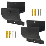 Wall Mount Ladder Wheelbarrow Hanger Hooks, Heavy-Duty - Storage for Garage and Shed Walls