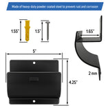 Wall Mount Ladder Wheelbarrow Hanger Hooks, Heavy-Duty - Storage for Garage and Shed Walls