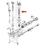 Wave Washer Kit for Sierra, Yamaha, Mercury 2 & 4-stroke, 1993 & Up - 9-43715, 90201-22M01, 18-9079