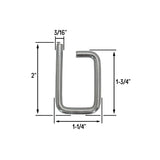Weight Distribution Replacement Pins 3/16", Outside RV Towing Hardware (2 Pack)