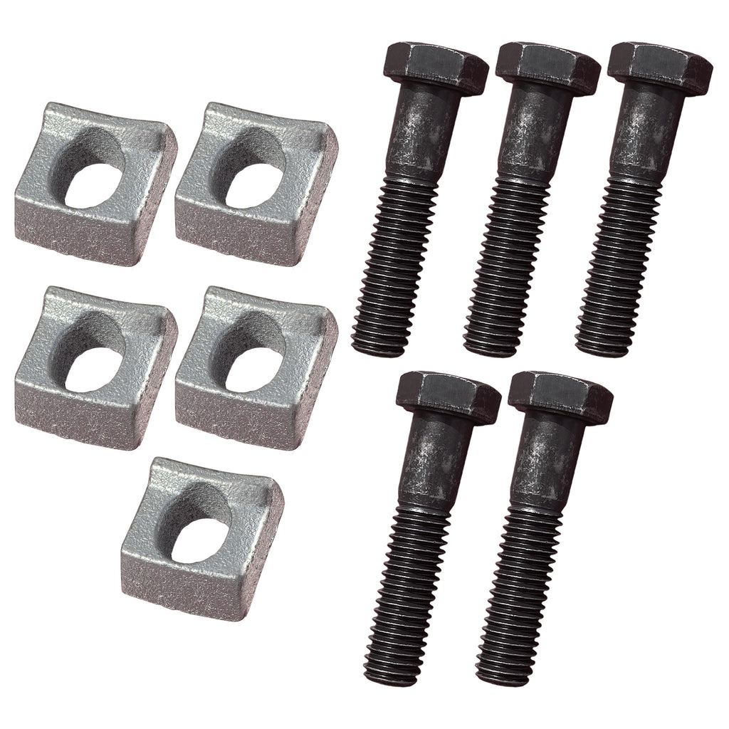 Tank Rim Clamp Wheel Rim Clamp Wedge & Bolt for Lowboy Construction Trailer ...