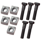 Wheel Rim Clamp Wedge & Bolt for Lowboy Construction Trailer