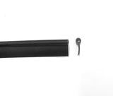 1/4" BLACK Hollow Bead Welt Gimp Vinyl Trailer RV Cabinet Wall Corner Trim 0.25 - Automotive Authority