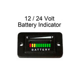 12V 12 Volt Marine Trolling Motor Battery Charge Indicator Meter - Automotive Authority