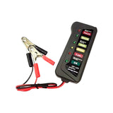 12V Digital Battery & Alternator Tester 6 LED Display For Car Motorcycle Trucks - Automotive Authority