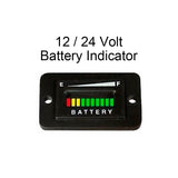 12V / 24V Battery Charge Indicator Meter - Automotive Authority