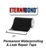 12" Black Eternabond Roof Leak Repair Tape Patch Seal - Automotive Authority