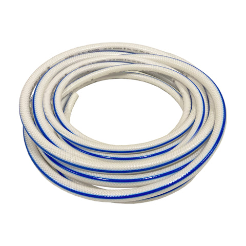 1/2" Heavy Duty Braided PVC Tubing Reinforced Hose, Non-Toxic for RV Pressurized Hot Water Line