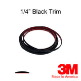 Black Trim Molding w/ 3M Adhesive - SAMPLE PIECE