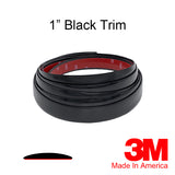 Black Trim Molding w/ 3M Adhesive - SAMPLE PIECE