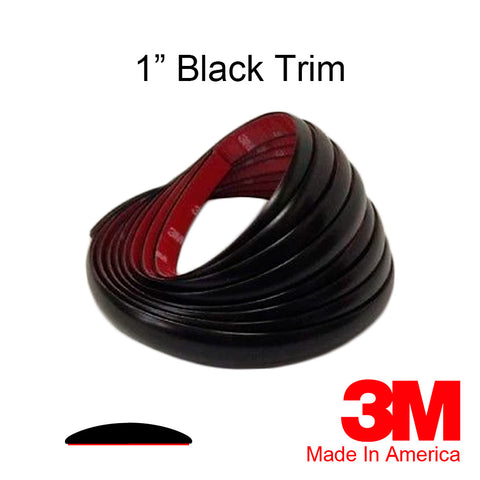 1'' Black Trim Molding - Automotive Authority