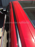 2014-2018 Chevy Silverado Black Carbon Fiber Roof Top Trim Molding Kit - Automotive Authority