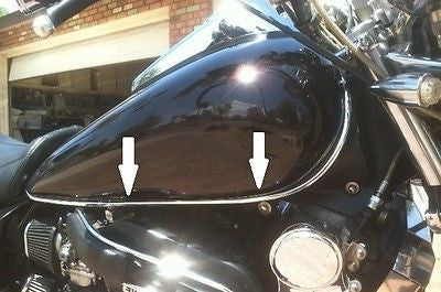 thumbnail image 2 of 5 Ft Chrome Edge Protection Trim Kit For Motorcycles - Gas Tank, Fenders, Windshield 2 of 4