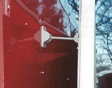 White 6" Standard T-Style Door Catch Latch Holder  RV Camper Trailer Cargo Hatch - Automotive Authority