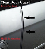 CLEAR DOOR EDGE GUARD PROTECTOR TRIM MOLDING - SOLD BY THE FOOT - Price Per/Ft - Automotive Authority
