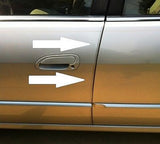 CLEAR DOOR EDGE GUARD PROTECTOR TRIM MOLDING - SOLD BY THE FOOT - Price Per/Ft - Automotive Authority