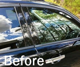 Universal Chrome Pillar Post Trim Roll - Fits All Models - Automotive Authority