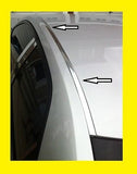 2003-2006 Infiniti G35 Chrome Roof Top Trim Molding Kit - 2 Door - Automotive Authority